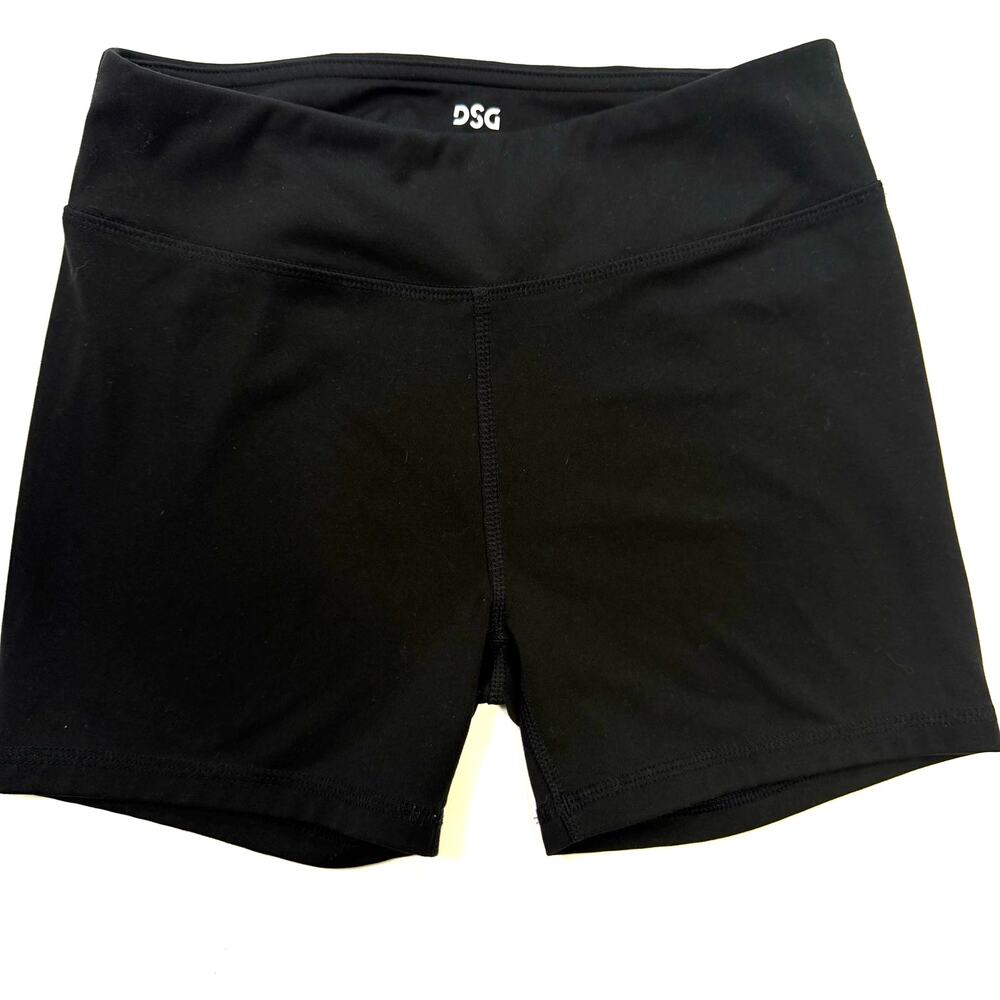 DSG Girls Large Stretch Black Shorts - Size Large (14)